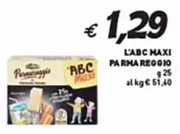 Supermercato Coal L'abc maxi parmareggio offerta