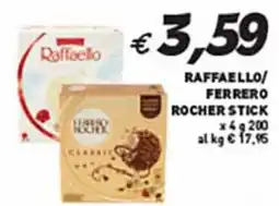 Supermercato Coal Raffaello/ ferrero rocher stick offerta