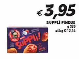 Supermercato Coal Supplì FINDUS offerta