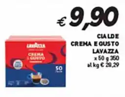 Supermercato Coal Cialde crema e gusto LAVAZZA offerta