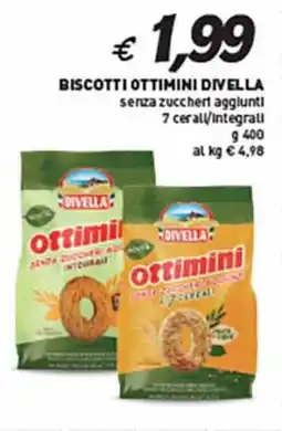Supermercato Coal Biscotti ottimini DIVELLA offerta