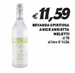 Supermercato Coal Bevanda spiritosa anice anisetta MELETTI offerta