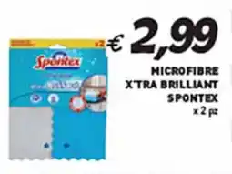 Supermercato Coal Microfibre xtra brilliant SPONTEX offerta
