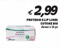Supermercato Coal Proteggi slip lines cotone bio offerta