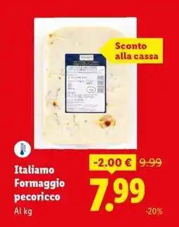 Lidl Italiamo Formaggio pecorico offerta