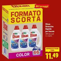 Lidl Dixan offerta