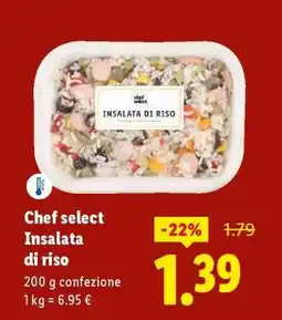 Lidl Chef select Insalata di riso offerta