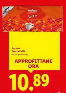 Lidl Lavazza Suerte Caffè offerta