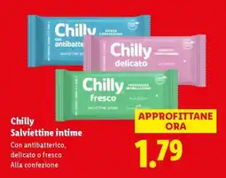 Lidl Chilly Salviettine intime offerta