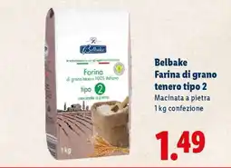 Lidl Belbake Farina di grano tenero tipo 2 offerta