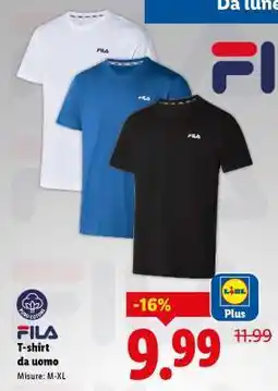 Lidl T-shirt da uomo offerta