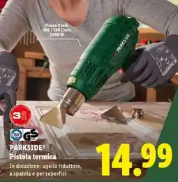 Lidl PARKSIDE Pistola termica offerta