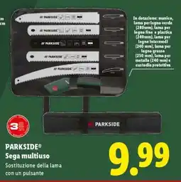 Lidl PARKSIDE Sega multiuso offerta