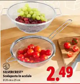 Lidl SILVERCREST Scolapasta in acciaio offerta