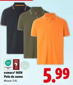 Lidl esmara MEN Polo da uomo offerta