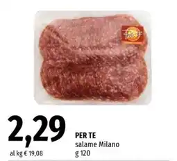 Famila PER TE salame Milano offerta