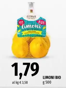 Famila LIMONI BIO offerta