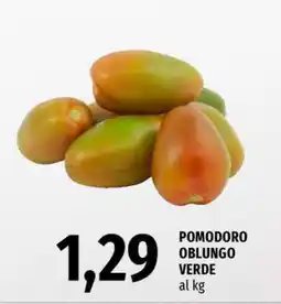 Famila POMODORO OBLUNGO VERDE offerta
