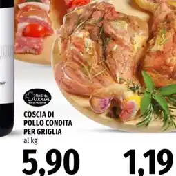 Famila Coscia di Pollo Condita per Griglia offerta