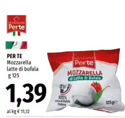 Famila PER TE mozzarella latte di bufala offerta