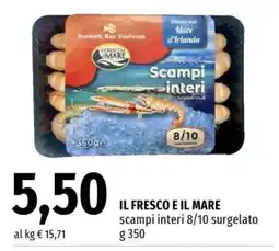 Famila IL FRESCO E IL MARE offerta