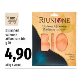 Famila RIUNIONE salmone affumicato bio offerta