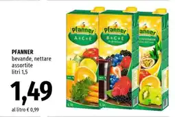 Famila PFANNER bevande, nettare assortite offerta
