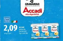 Famila ACCADÌ panna da cucina UHT offerta