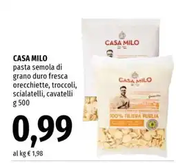 Famila CASA MILO offerta