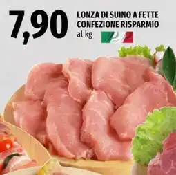Famila Lonza di Suino a Fette offerta