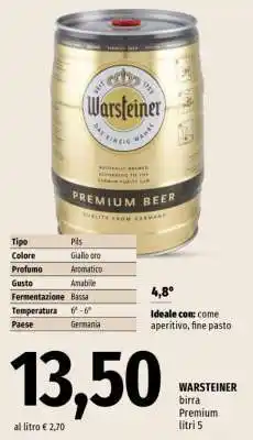 Famila WARSTEINER offerta