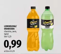 Famila LEMONSODA, ORANSODA offerta