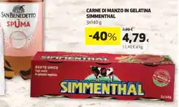 Coop CARNE DI MANZO IN GELATINA SIMMENTHAL offerta