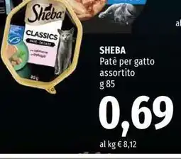 Famila SHEBA offerta