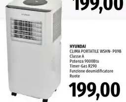 Famila HYUNDAI CLIMA PORTATILE WSHN- P09B offerta