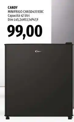 Famila CANDY MINIFRIGO CHASD4351EBC offerta