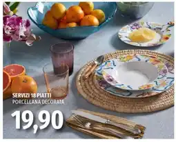 Famila Servizi 18 Piatti offerta
