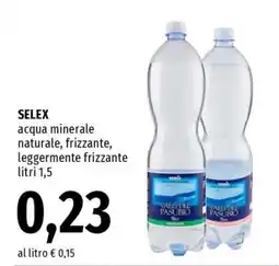 Famila SELEX acqua minerale offerta