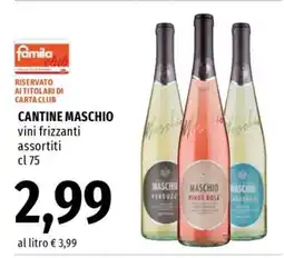 Famila CANTINE MASCHIO offerta