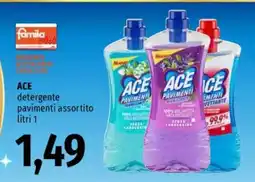Famila ACE detergente pavimenti assortito offerta