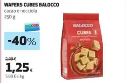 Coop WAFERS CUBES BALOCCO offerta