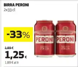 Coop Birra Peroni offerta