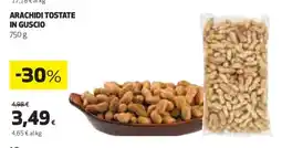 Coop Arachidi tostate in guscio offerta