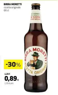 Coop BIRRA MORETTI offerta