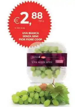 Coop Uva bianca senza semi offerta