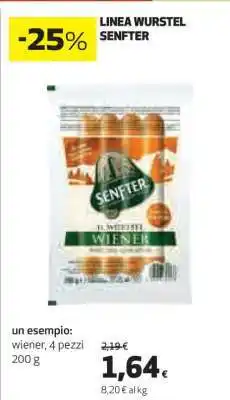 Coop LINEA WURSTEL SENFTER offerta