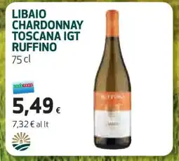 Coop LIBAIO CHARDONNAY TOSCANA IGT RUFFINO offerta