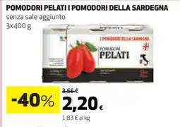 Coop POMODORI PELATI I POMODORI DELLA SARDEGNA offerta
