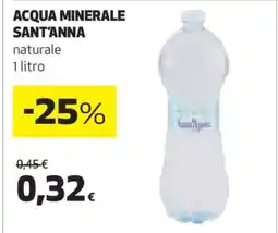 Coop ACQUA MINERALE SANT'ANNA offerta