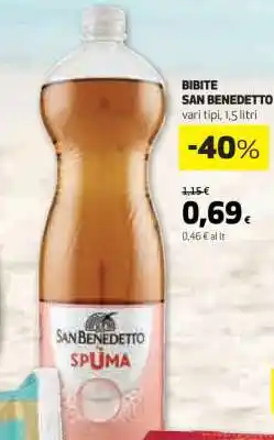 Coop Bibite San Benedetto offerta
